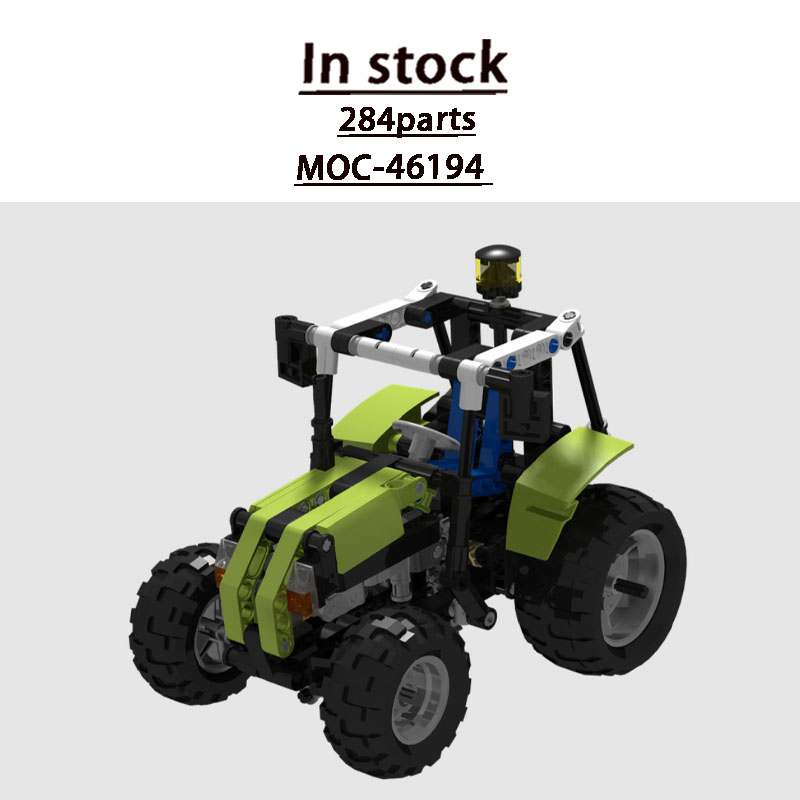 Urban Farming Building - MOC-46194 Modello di Trattore Agricolo Urbano