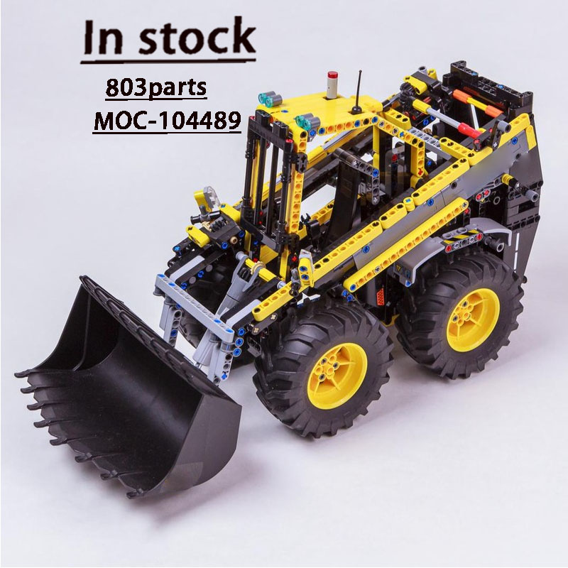 Urban Farming Building - MOC-104489 Modello di Pala Gommata Agricola