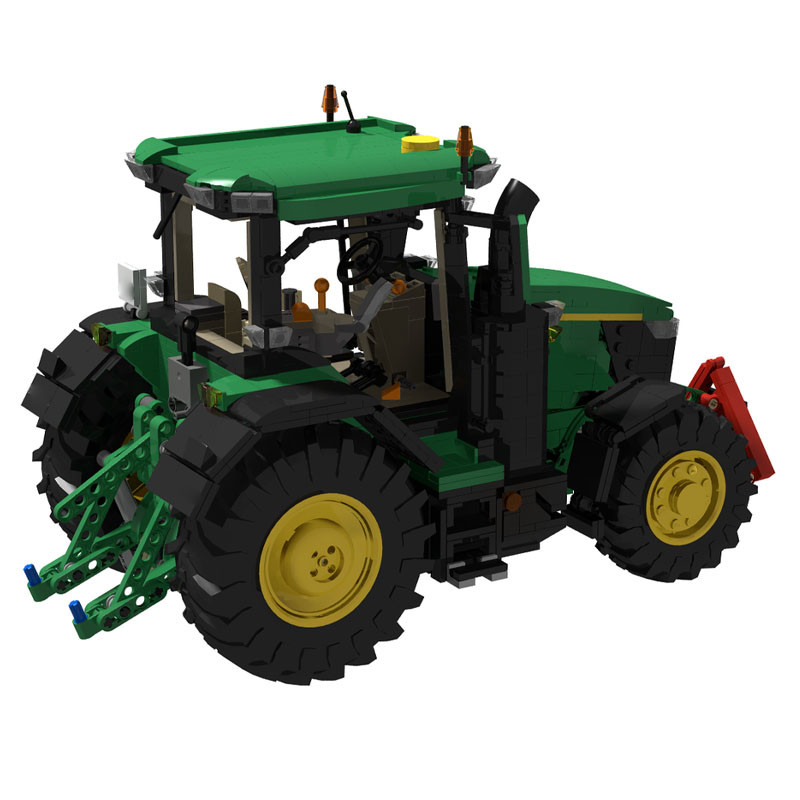 Urban Farming Building - MOC-231420 Modello di Trattore Agricolo Urbano