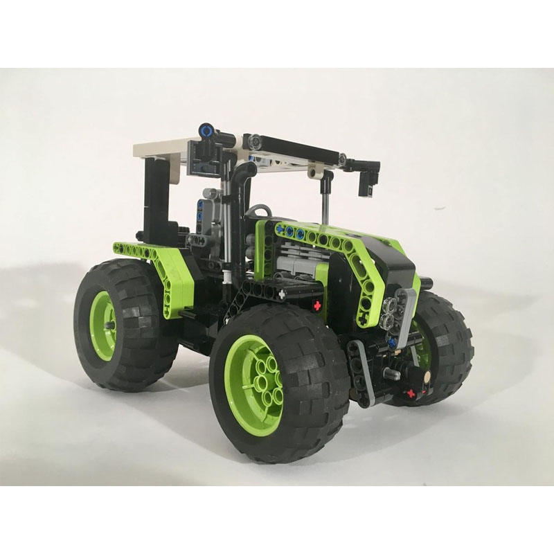 Urban Farming Building - MOC-97333 Modello di Trattore Agricolo Urbano
