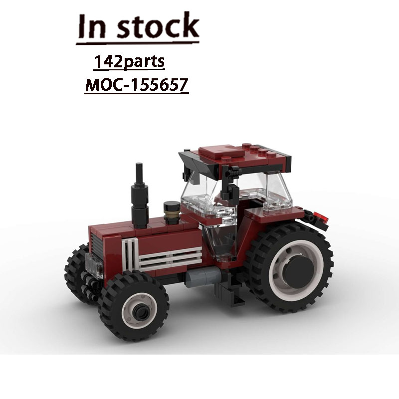 Urban Farming Building - MOC-155657 Modello di Trattore Agricolo Retrò