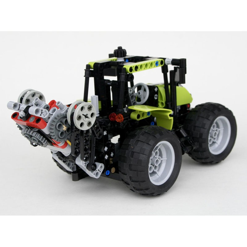 Urban Farming Building - MOC-4933 Modello di Trattore Agricolo Urbano